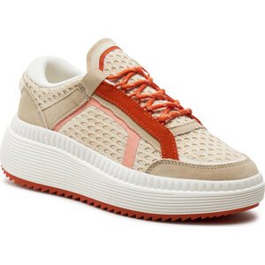 Sneakersy Marc O'Polo 40217833501312 Offwhite/Burnt Orange
