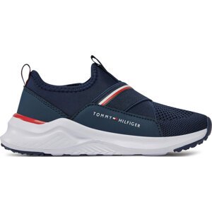 Sneakersy Tommy Hilfiger Low Cut Sneaker T3X9-33397-1219 M Tmavomodrá