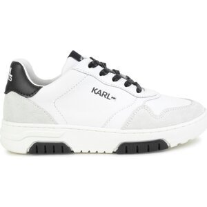 Sneakersy Karl Lagerfeld Kids Z29071 S White 10P