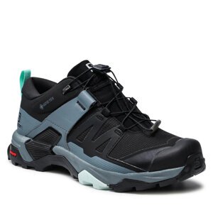 Sneakersy Salomon X Ultra 4 Gtx W GORE-TEX 412896 23 V0 Black/Stormy Weather/Opal Blue