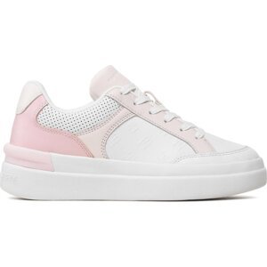 Sneakersy Tommy Hilfiger Embossed Court Sneaker FW0FW07297 Misty Pink TH2