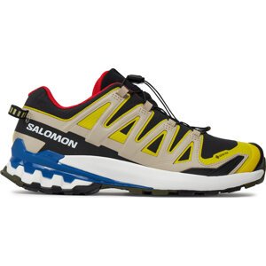 Sneakersy Salomon Xa Pro 3D V9 Gore-Tex L47119000 Black / Buttercup / Lapis Blue