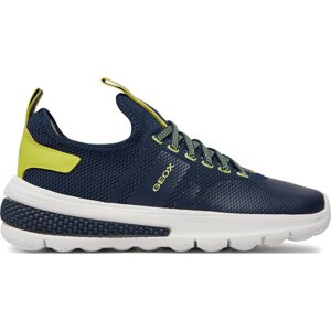 Sneakersy Geox J Activart Boy J45LTB 0159J CF43S D Navy/Lime Green