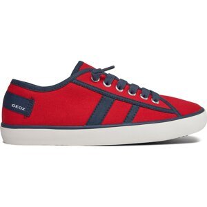 Sneakersy Geox J Gisli Boy J455CA 00010 C7217 D Červená