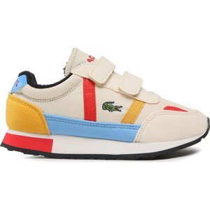 Sneakersy Lacoste Partner 222 2 Suc 7-44SUC0012HT3 Off Wht/Ylw