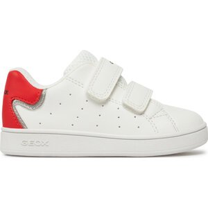 Sneakersy Geox B Eclyper Boy B365LA 000BC C0050 White/Red