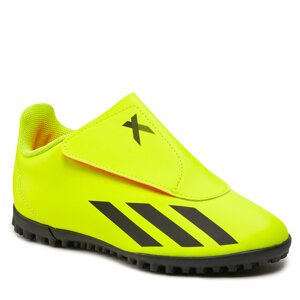 Boty adidas X Crazyfast Club Hook-and-Loop Turf Boots IF0713 Tesoye/Cblack/Solred