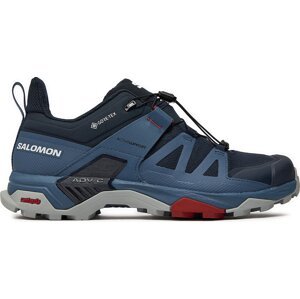 Sneakersy Salomon X Ultra 4 Gore-Tex L47376500 Carbon / Bering Sea / Pearl Blue