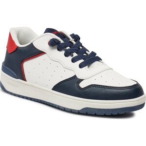 Sneakersy Geox J Washiba Boy J45LQB 05411 C0899 D White/Navy