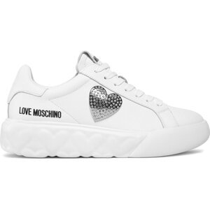 Sneakersy LOVE MOSCHINO JA15014G1IIA0100 Bianco