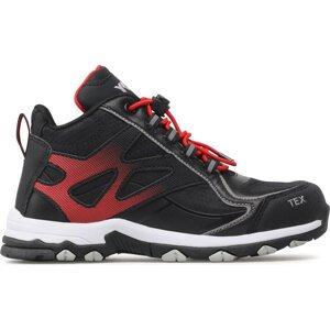 Sneakersy YK-ID by Lurchi Crizz-Tex 33-27105-31 S Black Dk Grey Red
