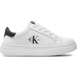 Sneakersy Calvin Klein Jeans V3X9-80876-1355 S Bílá