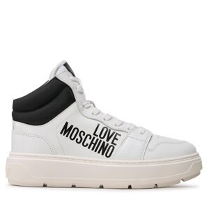 Sneakersy LOVE MOSCHINO JA15284G1GIAC10A Bianco/Nero