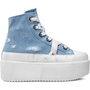 Sneakersy Inuikii Levy Jeans High 30103-058 Modrá