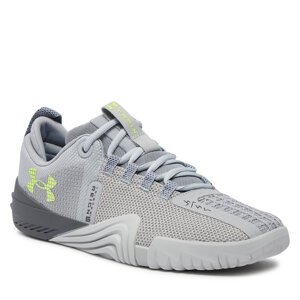 Boty Under Armour Ua Tribase Reign 6 3027341-102 Mod Gray/Starlight/High Vis Yellow