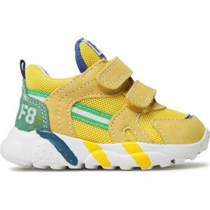 Sneakersy Naturino Falcotto by Naturino Stripe Vl 0012017461.01.1G10 M Yellow/Green