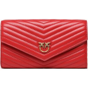 Velká dámská peněženka Pinko Compact Wallet L PE 23 PCPL 100882 A0GK Red R41Q