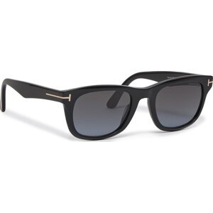 Sluneční brýle Tom Ford FT1076 Shiny Black /Gradient Smoke 01B