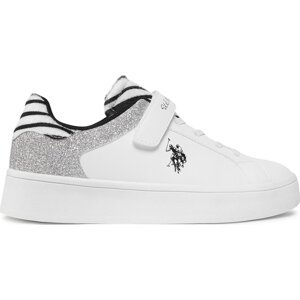 Sneakersy U.S. Polo Assn. BRYGIT001 Whi-Sil01