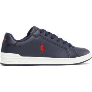 Sneakersy Polo Ralph Lauren RF104275 Navy Smooth W/ Red Pp