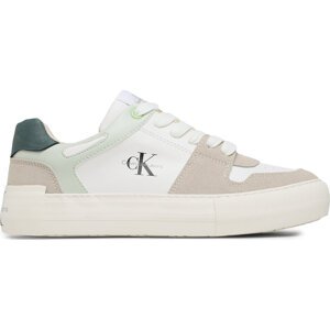 Sneakersy Calvin Klein Jeans V3A9-80662-1269A S Taupe/Off White/Green 480