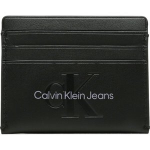 Pouzdro na kreditní karty Calvin Klein Jeans Sculpted Cardcase 6Cc Mono K60K610885 0GJ