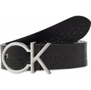 Dámský pásek Calvin Klein Re-Lock Ck Logo Belt K60K611306 Ck Black BAX