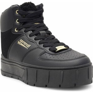 Sneakersy Sprandi COZY HIGH WPRS-22W22236 Černá