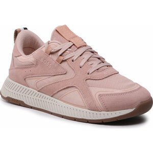 Sneakersy Boss Titanium Runn 50486349 10203059 01 Light Beige 272