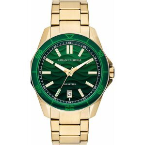 Hodinky Armani Exchange Spencer AX1951 Green/Gold