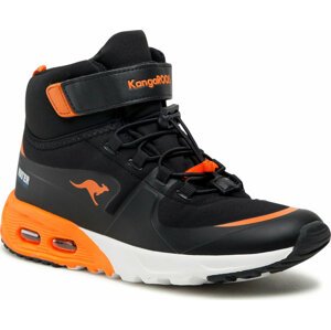 Kotníková obuv KangaRoos Kx-Hydro 18598 000 5075 D Jet Black/Neon Orange