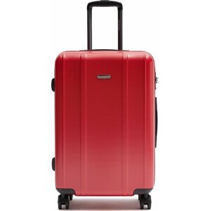 Střední Tvrdý kufr WITTCHEN 56-3P-712-35 Czerwony 35