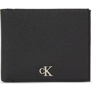 Pánská peněženka Calvin Klein Jeans Mono Hrdw Bifold W/Coin K50K511091 Black BDS
