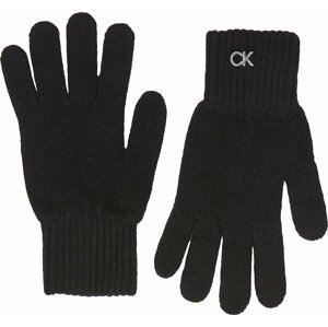 Dámské rukavice Calvin Klein Re-Lock Knit Gloves K60K611164 Ck Black BAX