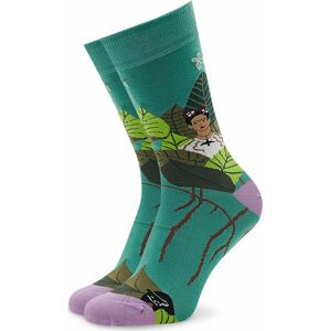 Klasické ponožky Unisex Curator Socks Frida Zelená