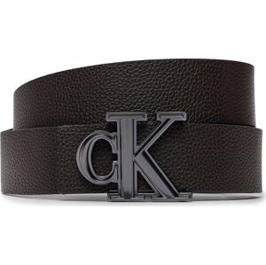 Pánský pásek Calvin Klein Jeans Gift Prong Harness Lthr Belt35Mm K50K511516 Black/Bitter Brown 0GS