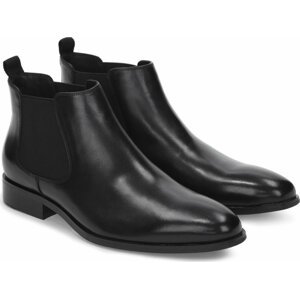 Kotníková obuv s elastickým prvkem Kazar Baric 55402-01-00 Black