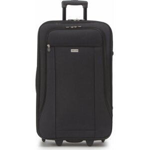 Střední textilní kufr Semi Line T5554-3 Černá