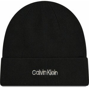 Čepice Calvin Klein Essential Knit Beanie K60K608519 BAX