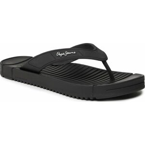 Žabky Pepe Jeans Shore M PMS70137 Black 999