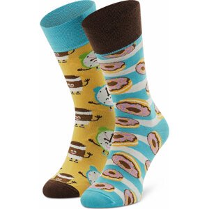 Klasické ponožky Unisex Todo Socks Donut Heaven Multicolor