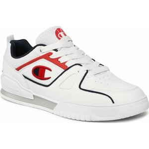 Sneakersy Champion 3 Point Low Low Cut Shoe S21882-WW010 Wht/Navy/Red