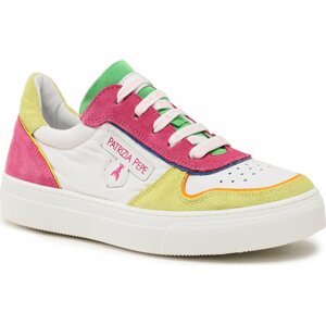 Sneakersy Patrizia Pepe PPJ205.20 S Fuxia/Verde Vitello