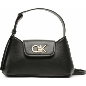 Kabelka Calvin Klein Re-Lock Crossbody W/Flap Sm K60K610770 BAX