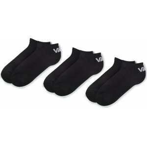 Sada 3 párů dámských nízkých ponožek Vans Classic Low VN000XS8BLK Black