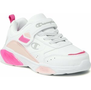 Sneakersy Champion Low Cut Shoe Wave Pu G Ps S32820-WW001 Wht/Fucsia/Pink