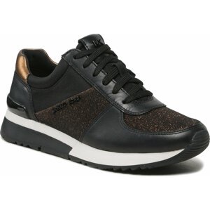 Sneakersy MICHAEL Michael Kors Allie Trainer 43F3ALFS4D Black/Bronze