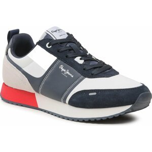 Sneakersy Pepe Jeans Tour Transfer PMS30909 White 800