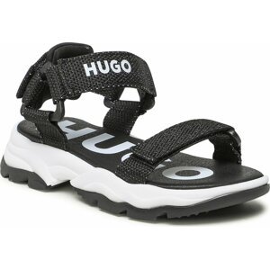 Sandály Hugo G19001 Black 09B