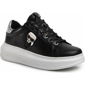 Sneakersy KARL LAGERFELD KL62530 Black Lthr